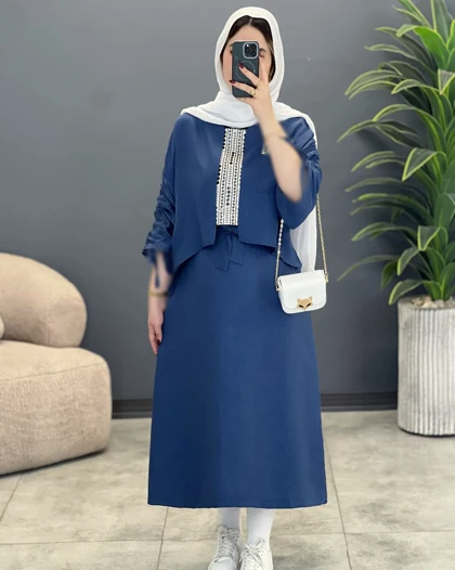 سارافون دو تیکه پاپیون شانتون
