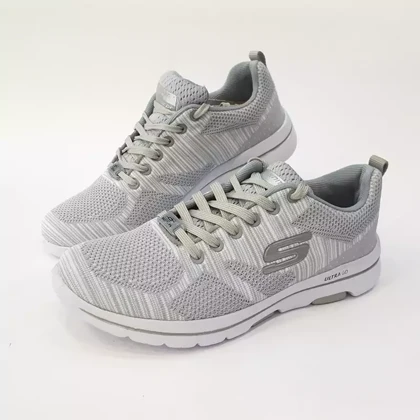 کفش پیاده روی اسکچرز مردانه مدل Go walk طوسی