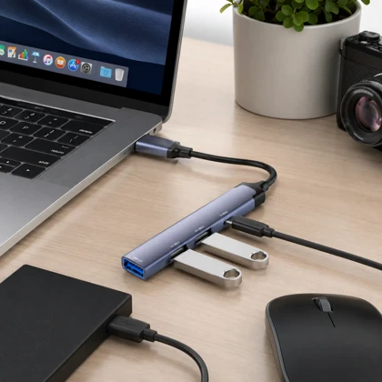 هاب USB الدینیو LDNIO مدل DS-44C چهار پورت