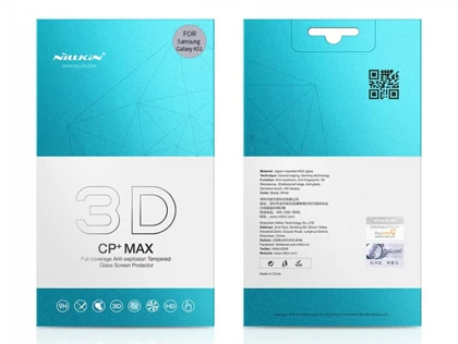 محافظ صفحه نمایش شیشه ای نیلکین سامسونگ Nillkin 3D CP+ Max Glass Samsung Galaxy A51/M31s