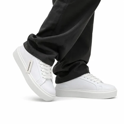 کفش کتانی مردانه مدل ونس زارا سفید Zara