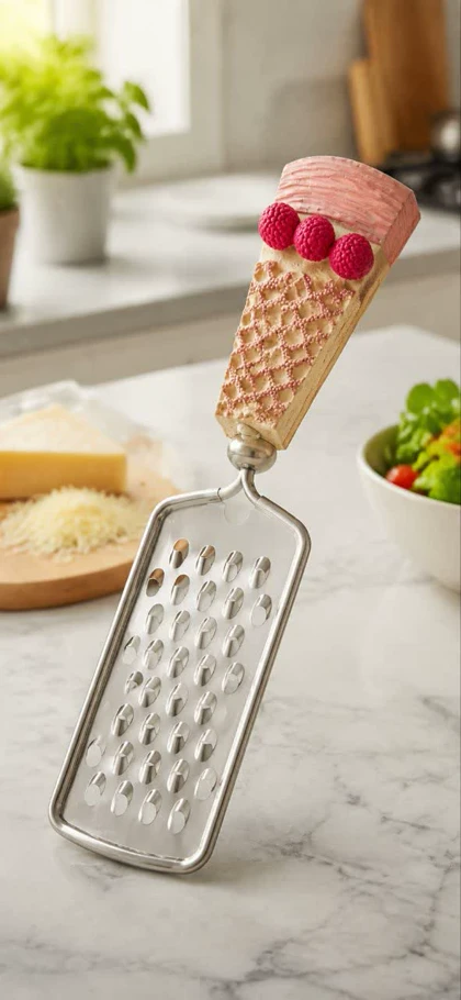 رنده استیل دستی طرحدار
