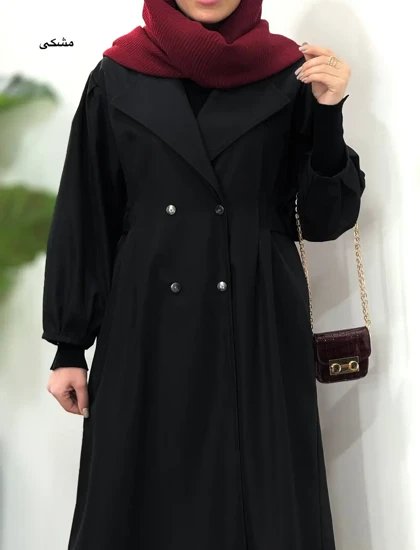 بارانی بلند ضد آب سمن