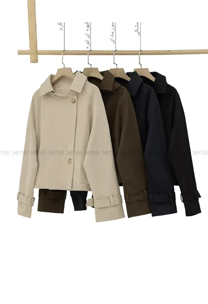 ترنچ کت آستر دار رگلان کد1004812