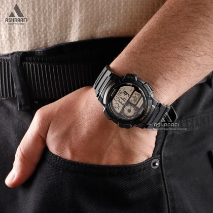 ساعت کاسیو مشکی Casio AE-1000W-1AV