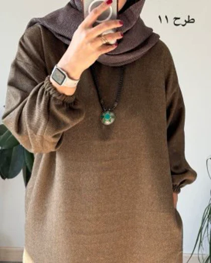 کفتان پشمی چهارخونه دیبا 8