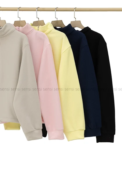 سویشرت پلار یقه 5سانت کد1004354