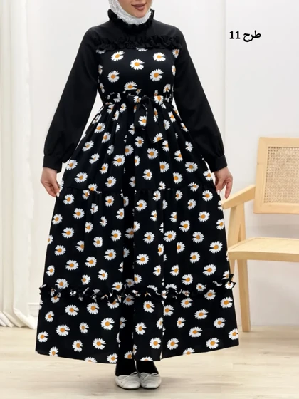 4293-پیراهن مزونی لاوین