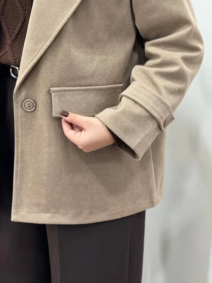 پالتو فوتر آستردار یاسمن