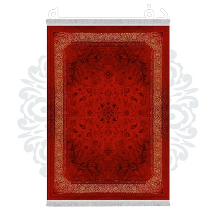 فرشینه از جنس پارچه هازان مخمل ترک طرح سنتی و مدرن برند دفه کد DHU57