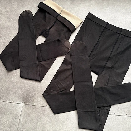 جوراب شلواری سه بعدی بدون خز