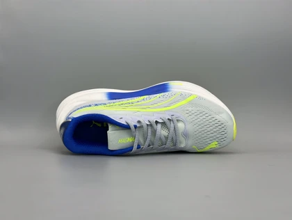 کتانی پوما نیترو مگ مکس طوسی آبی فسفری/ Puma Nitro Mag Max