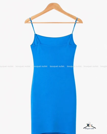 پیراهن(تاپ بلند) آبی ZARA