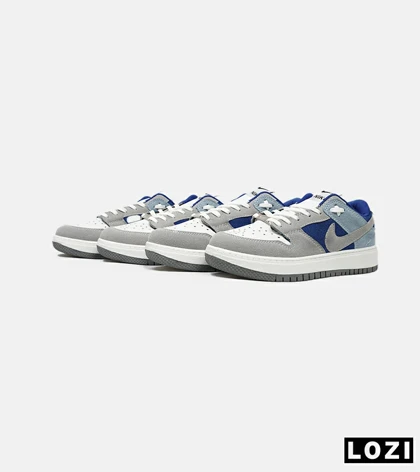 کفش کتانی مردانه آبی طوسی نایک NIKE SB