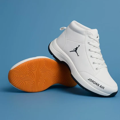 کفش اسپرت مردانه جردن سفید مدل Avin ویژه