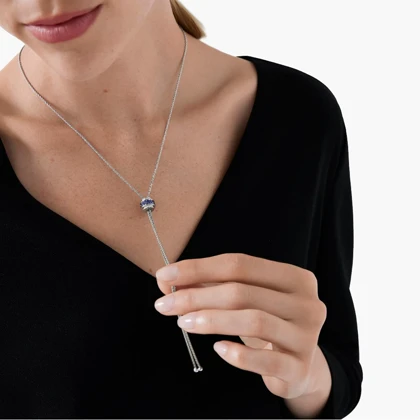 گردنبند و آویز گوی آبی برند پیاژه (Piaget)