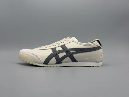 کتانی اسیکس اونیتسوکا تایگر مکزیکو 66 کرم طوسی / Asics Onitsuka Tiger Mexico66