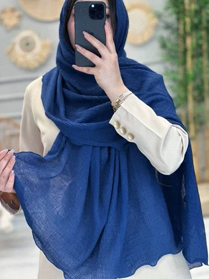 0251-شال حاشیه موجی