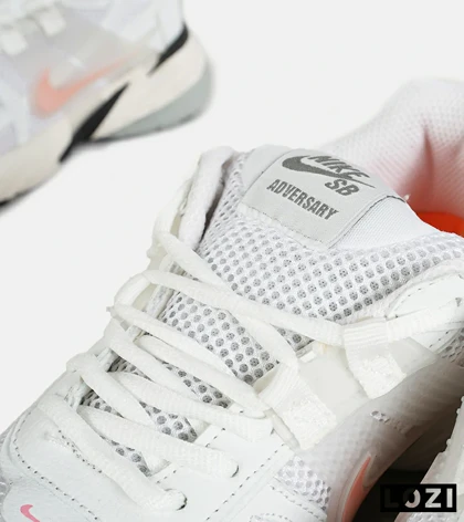 کفش کتانی مردانه و زنانه سفید گلبهی Nike cushlon