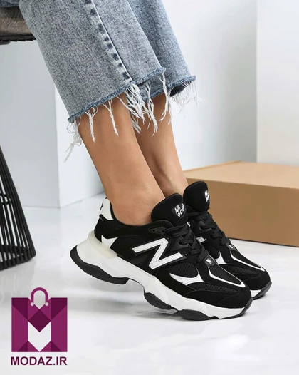 کتانی زنانه و دخترانه لژدار نیوبالانس مدل 9060