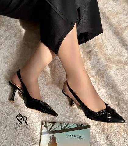 کفش مجلسی پاشنه‌دار کد 1775