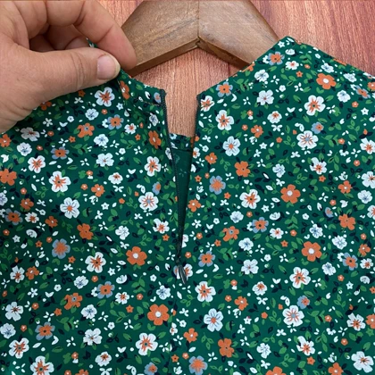 کت سارافون یلدا طرح گل‌گلی