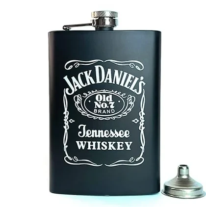قمقمه جیبی استیل تک هیپ فلاسک جک دنیلز