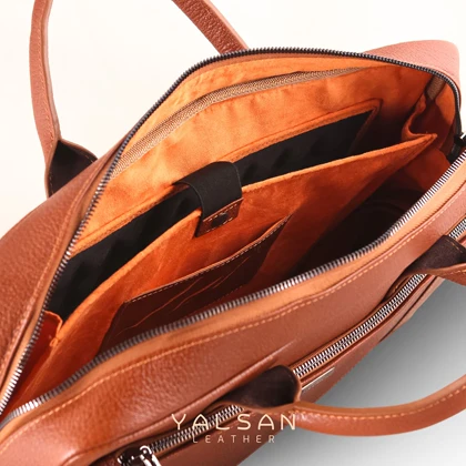 کیف اداری مردانه چرم یلسان مدل نکو کد013-BF