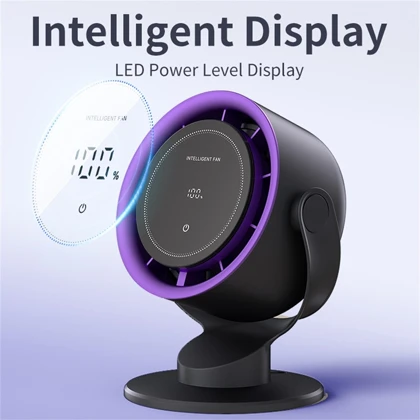 پنکه شارژی کول کلد CoolCold مدل K804 با نمایشگر دیجیتال لمسی