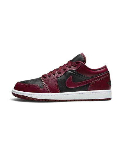 کتانی ویتنامی ایر جردن وان لو مشکی زرشکیNike Air Jordan 1 Low Dark Beetroot Black