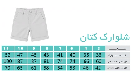 شلوارک کتان مشکی
