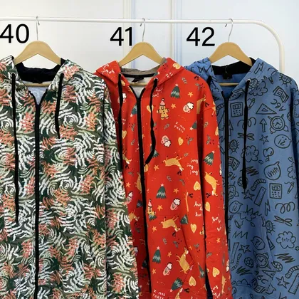 سویشرت طرحدار XL