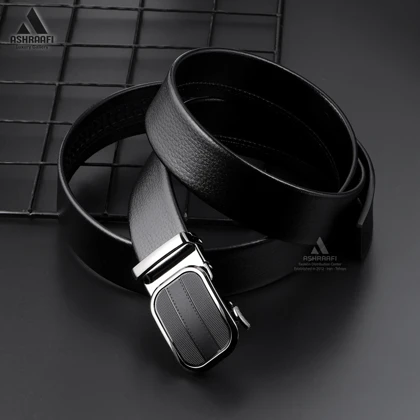 کمربند ریلی مردانه Leather Ratchet Belt BL144
