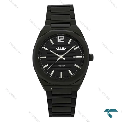ساعت مچی الکسا A0084 مردانه مشکی Alexa-8362-G