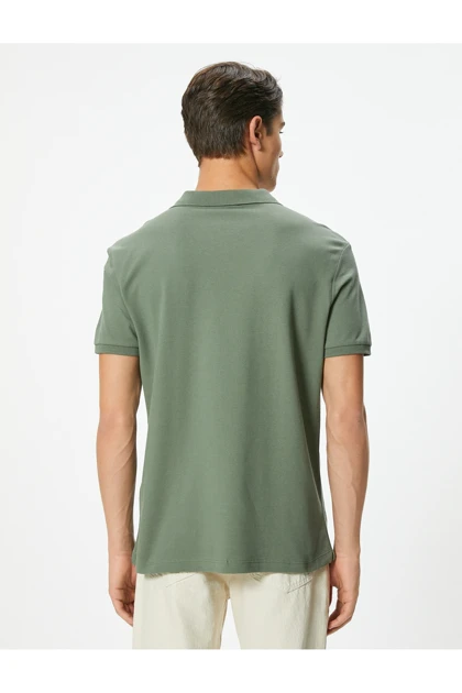 تیشرت یقه پولو مردانه اورجینال کوتون koton