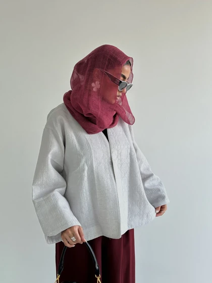 کت آستین چاک