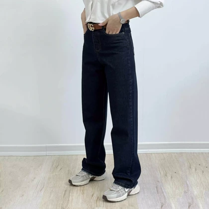 شلوار جین نیم بگ 1007402