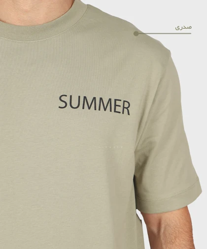 تیشرت لش طرحدار Summer کد 1712