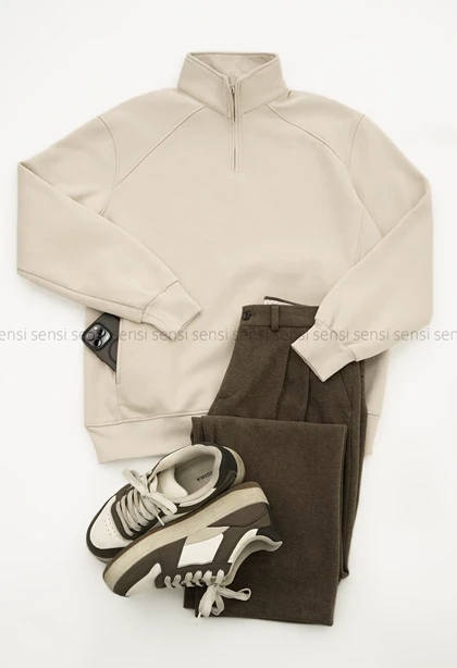 دورس مردانه رگلان نیم زیپ کد20000050