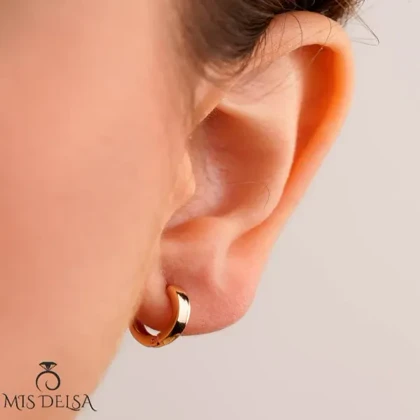 گوشواره حلقه‌ای ژوپینگ کد 990