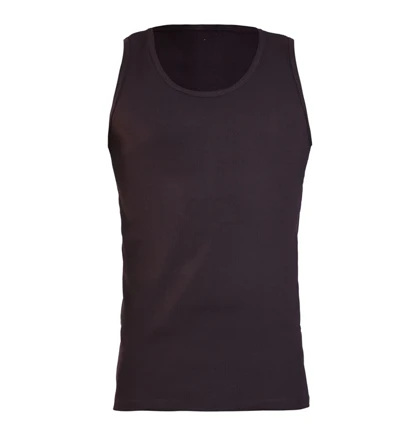 رکابی تنک تاپ کبریتی مردانه کچ مدل 4B0233 بادمجانی