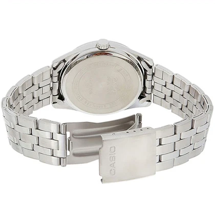 ساعت مچی مردانه کاسیو Casio مدل MTP-1335D-1A با بند استیل و صفحه مشکی