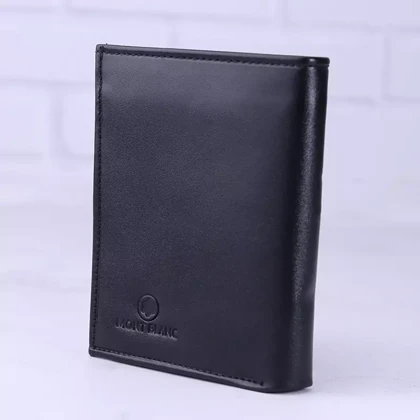 کیف پول جیبی چرم مونت بلانک کد 145