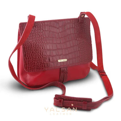 ست هدیه زنانه چرم یلسان مدل ساینا کد RDS-CHN-056-GC