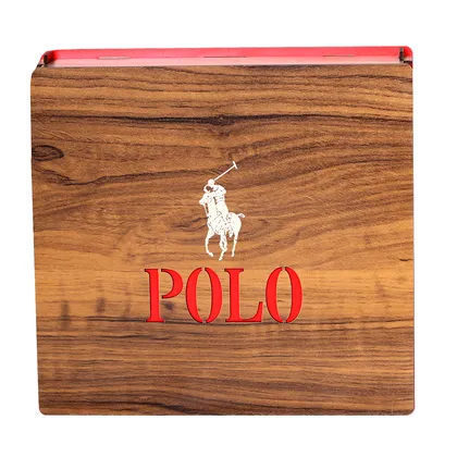 ست هدیه کیف پول و کمربند چرمی مدل POLO پلو SBP200