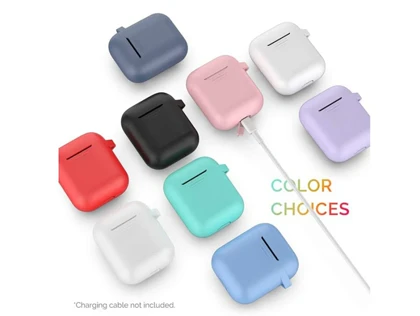 کاور ژله ای سیلیکونی قلاب دار ایرپاد AHA Style PT06 Silicone jelly Case Airpods 2/1