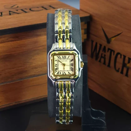 ساعت مچی زنانه کارتیر CARTIER با موتور ژاپنی سایز یک