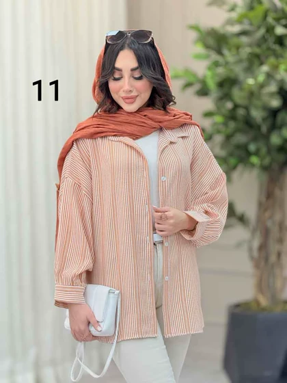 شومیز طرح دار دایانا