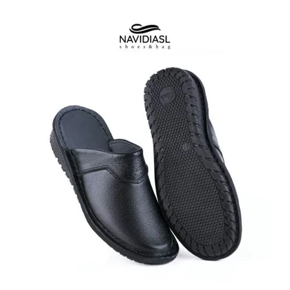 صندل مردانه چرم شهاب طبی کد 1503013