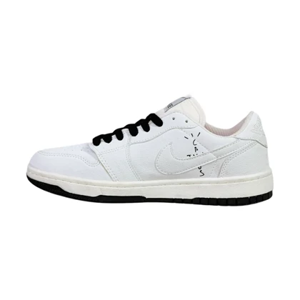 کتانی مردانه اسپرت مدل نایک تراویس NIKE رنگ سفید کد 51385